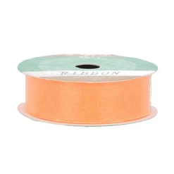 Woondecoratie<Lint organza 2 cm x 10 m perzik