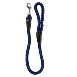 Gebr. de Boon Hondenriem<Looplijn nylon blauw 15mm 75cm