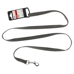 Friendly Pet Hondenriem<Looplijn Ziggi donkergrijs 15mm 130cm FP