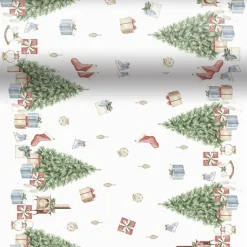 Duni Kerstdecoratie<Loper cel 40 x 480 cm 3-in-1 Tree and Gift