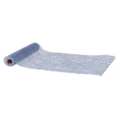 Woondecoratie<Loper net glitter blauw 28 x 300 cm