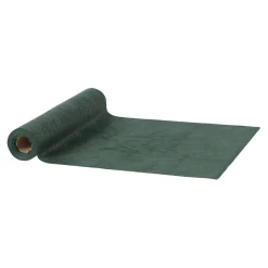 Woondecoratie<Loper velvet foil groen 28 x 300 cm