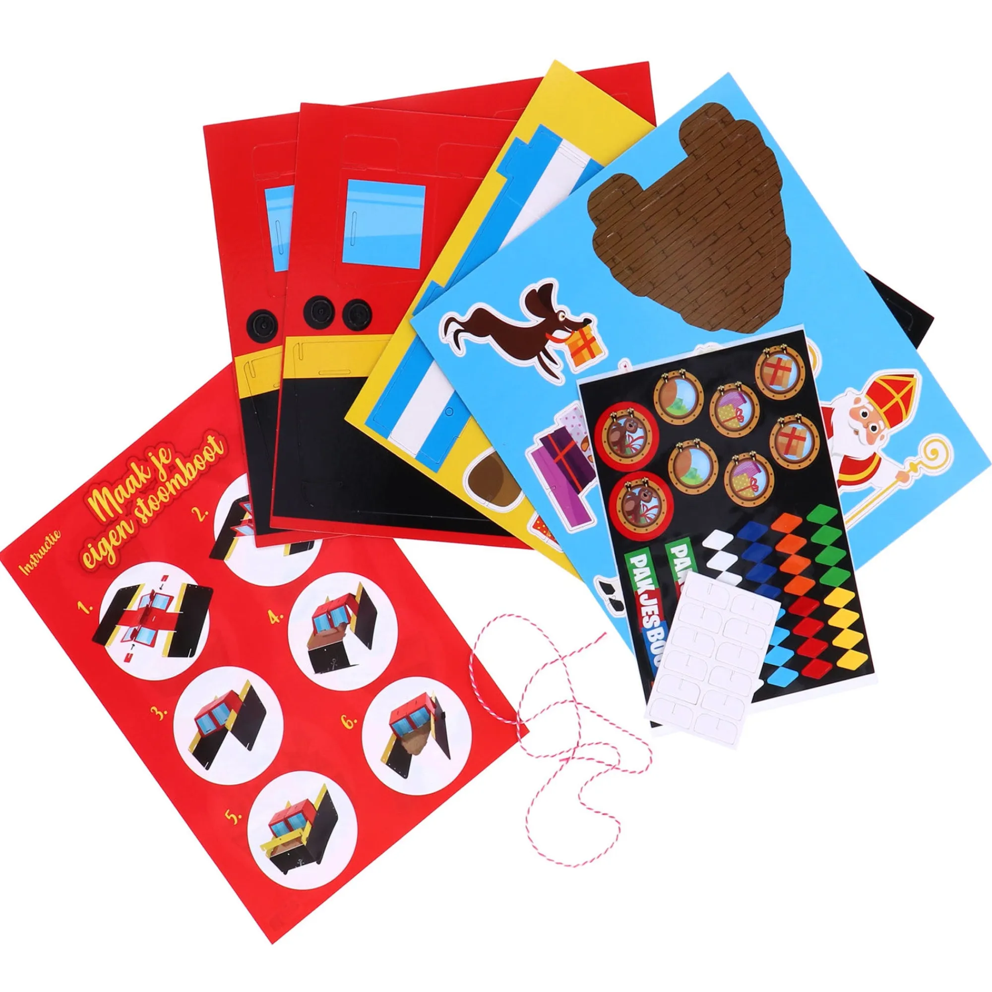 Creative Craft Group Kerstdecoratie<Maak je eigen boot Sint