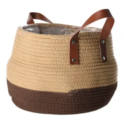 O'malley Woondecoratie<Mand Boitron 29 cm jute-coffee