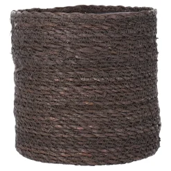 Woondecoratie<Mand grijs - h18 x d18 cm