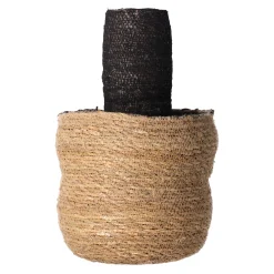 Natural Collections Woondecoratie<Mand zeegras 22 x 38 cm natural black