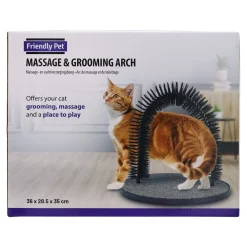 Friendly Pet Kattenverzorging<Massageborstel kat boog 36x28,5x35cm