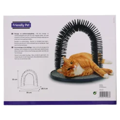 Friendly Pet Kattenverzorging<Massageborstel kat boog 36x28,5x35cm