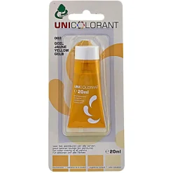 Uni Colorant Muurverf<Mengkleur universeel 20ml geel