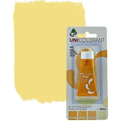 Uni Colorant Muurverf<Mengkleur universeel 20ml geel