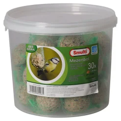 Smulti Vogelvoer<Mezenbol emmer 30st