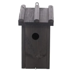 Vogelhuisjes<Mezenkast 19cm grijs