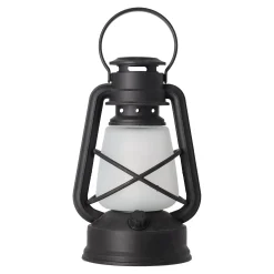 O'malley Binnenverlichting<Mijnlamp vlam zwart 14 x 22 cm
