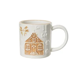 Decoris Kerstdecoratie<Mok ginger 3D