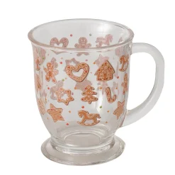Boltze home Kerstdecoratie<Mok glas Ginger 490ml