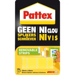 Pattex Bouw<Montagestrip GN spijkers 10st