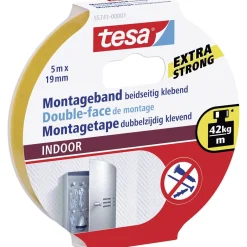 Tesa Bouw<Montagetape indoor 19mmx5M