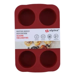 Alpina Koken & Tafelen<Muffinvorm 26,5x17,3x4 cm -
