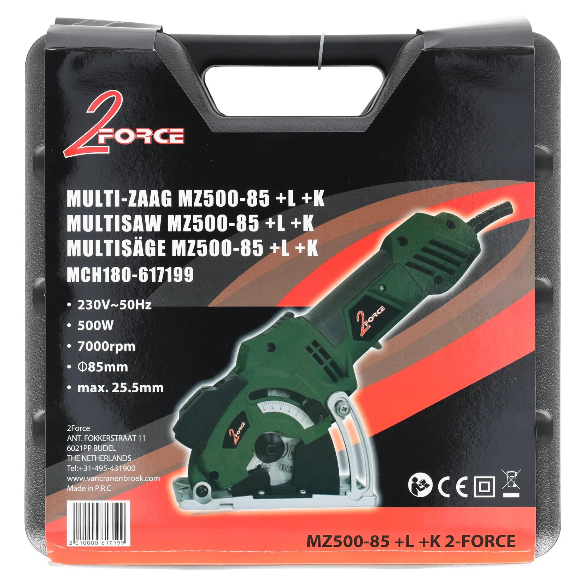 2-Force Elektrisch Gereedschap<Multizaag MZ500-85 met Laser