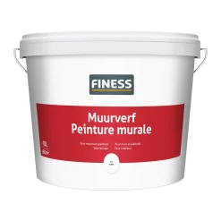 Finess Muurverf<Muurverf wit 10kg Promo