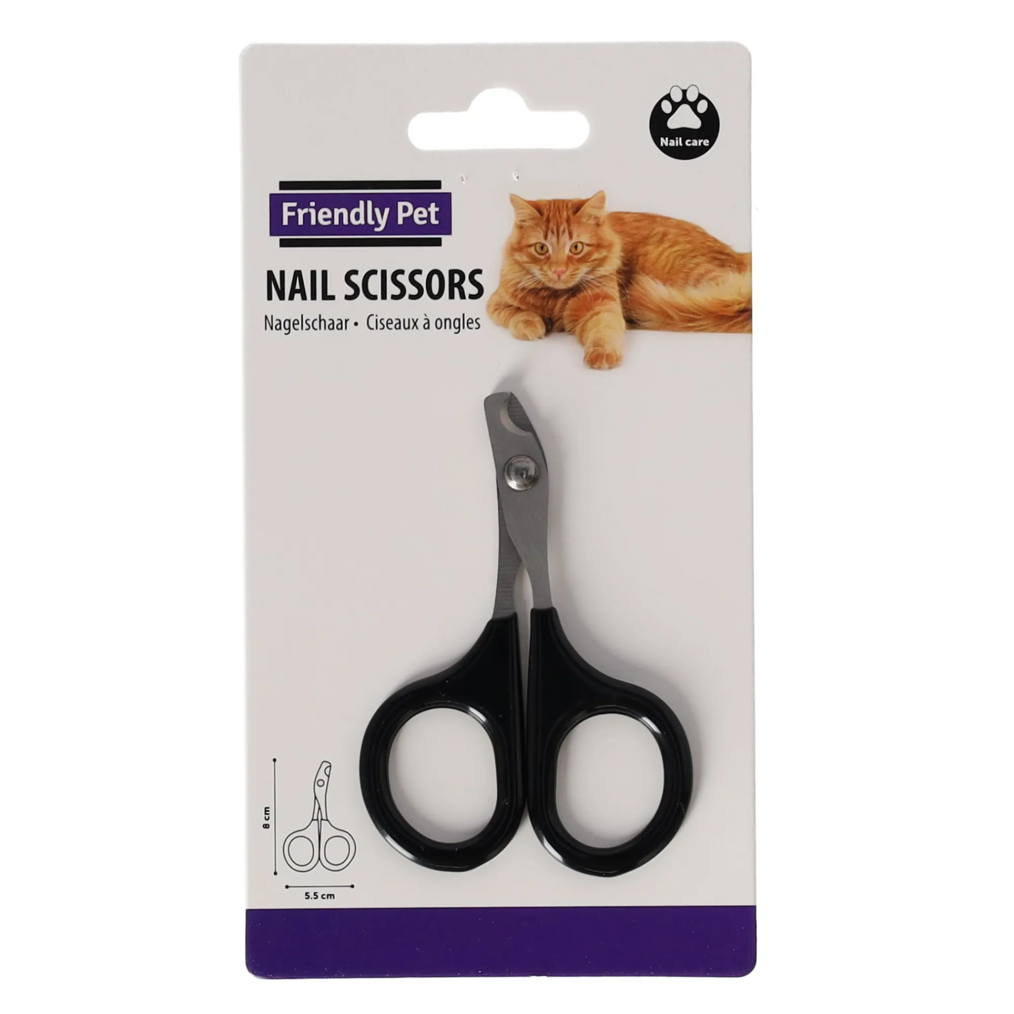 Friendly Pet Kattenverzorging<Nagelschaar kat klein