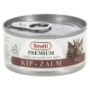 Smulti Kattenvoer<Natvoer kat slices kip-zalm 80g