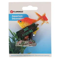 Flamingo Aquariumdecoratie En Accessoires<No fishing-borden decoratie