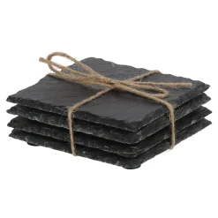 Alpina Koken & Tafelen<Onderzetter leisteen 10x10cm