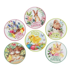 Natural Collections Pasen|Koken & Tafelen<Onderzetter pasen 10cm