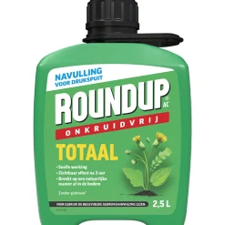 Roundup Handgereedschap<Onkruidbestrijder totaal navulling 2,5L