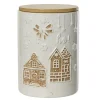 Decoris Kerstdecoratie<Opbergpot ginger 3D 16 cm