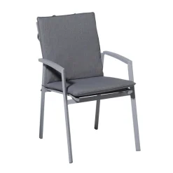 Madison Tuinkussens<Oxford grey O213 inzetk stapelstoel