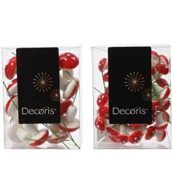 Decoris Kerstdecoratie<Paddenstoel foam