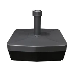 Bois le Duc Parasol<Parasolvoet+wiel vulb 45kg antraciet