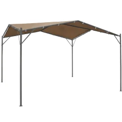 Bois le Duc Overkapping Tuin<Pergola Robella 3,5x3,5 m Taupe