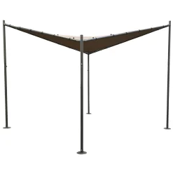 Bois le Duc Overkapping Tuin<Pergola Trino 3 x 3 m Taupe