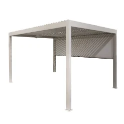 Bois le Duc Overkapping Tuin<Pergola Varzo Creme 3x4m