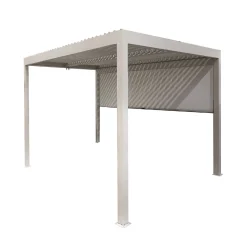 Bois le Duc Overkapping Tuin<Pergola Varzo Creme 3x3 m