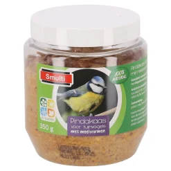 Smulti Vogelsnacks<Pindakaas met meelwormen 350 g
