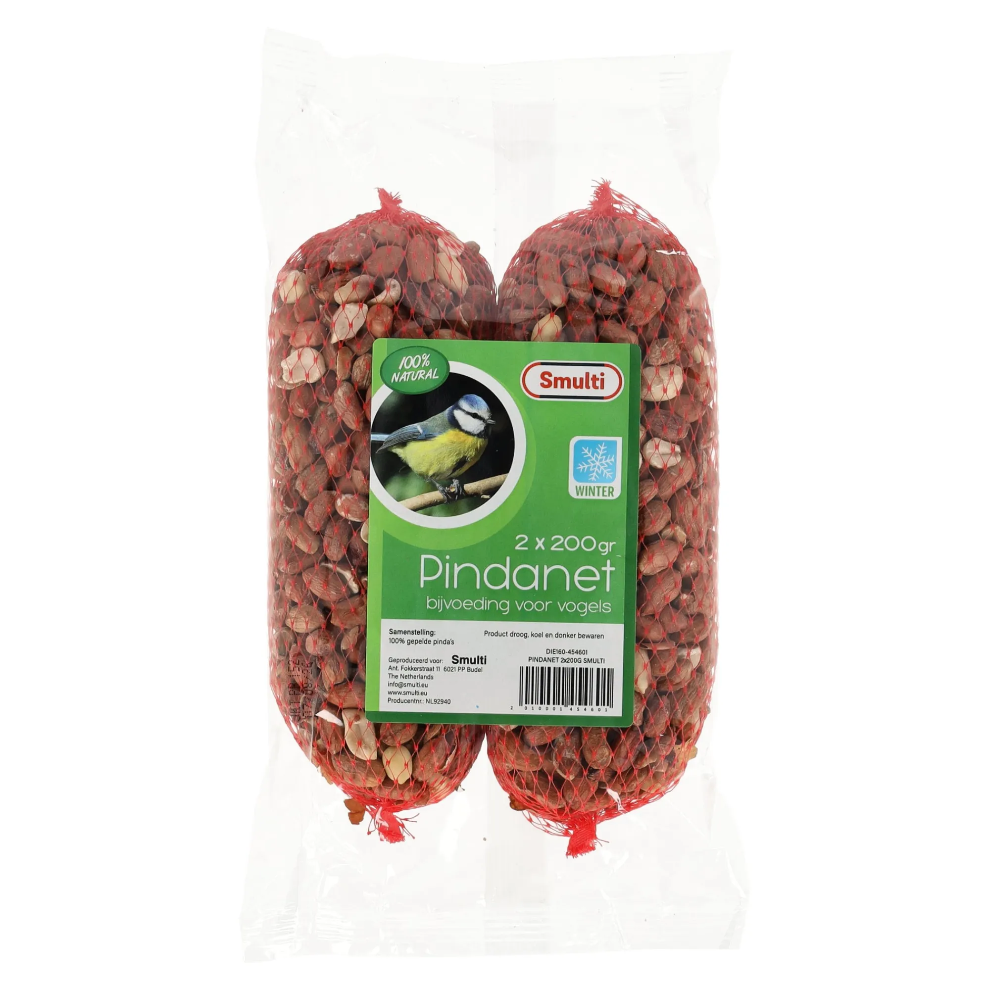 Smulti Vogelsnacks<Pindanet 2x200G