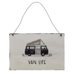 Boltze home Woondecoratie<Plaat Vanlife 21 x 14 cm 4 assorti