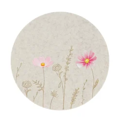 O'malley Pasen|Koken & Tafelen<Placemat bloemen beige 38cm