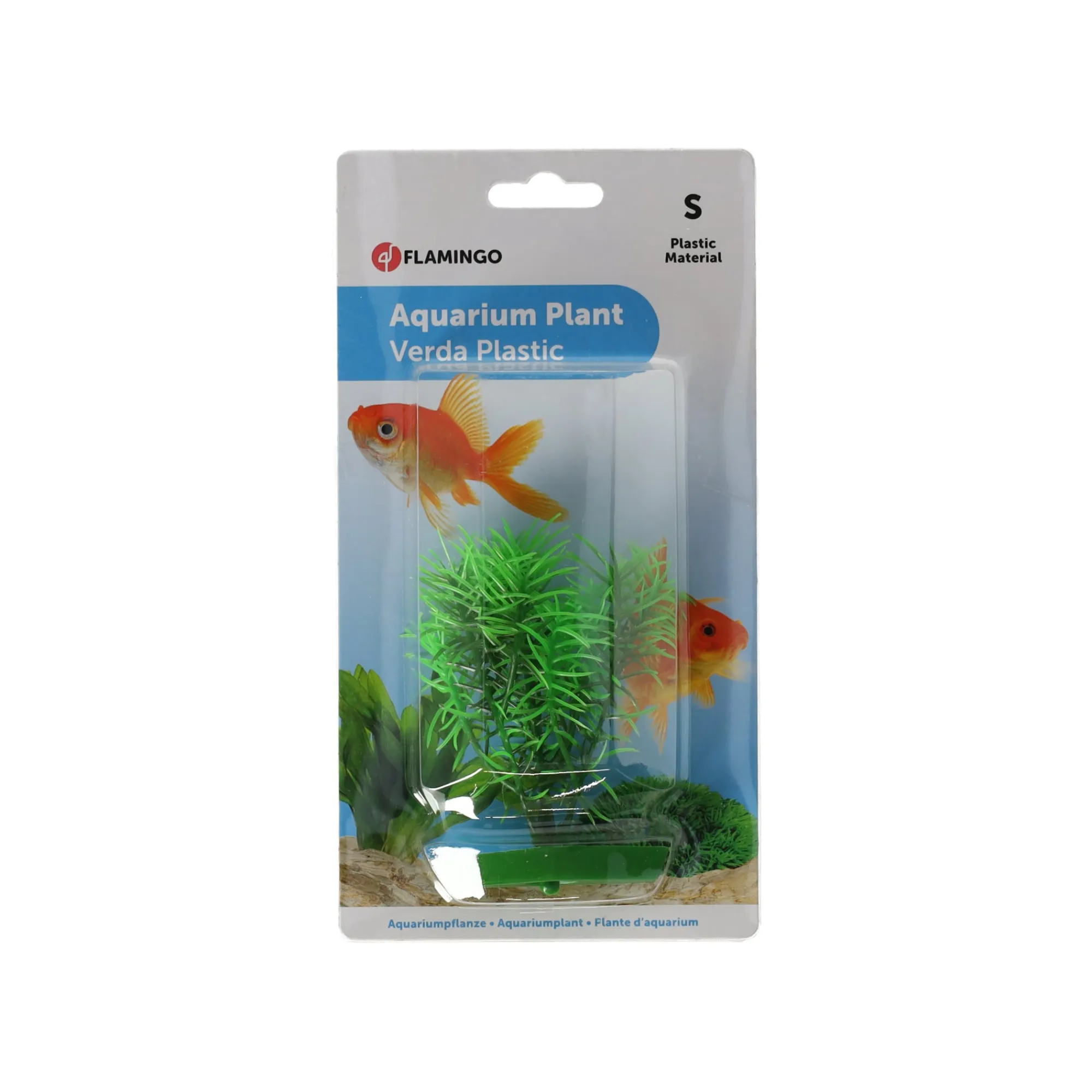 Flamingo Aquariumdecoratie En Accessoires<Plant aqua plastic S assorti