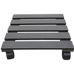 Bel Garden Vazen En Potten|Woondecoratie<Plantentrolley 30 x 30 cm 100 kg zwart
