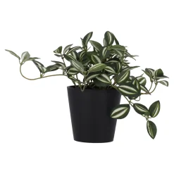 O'malley Kunstplanten En Kunstbloemen<Plant green gem 18 cm