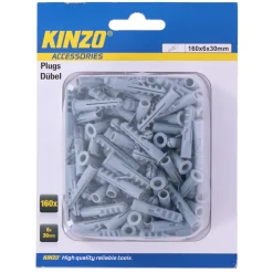 Kinzo Bouw<Plug 6 x 30 mm 160st.