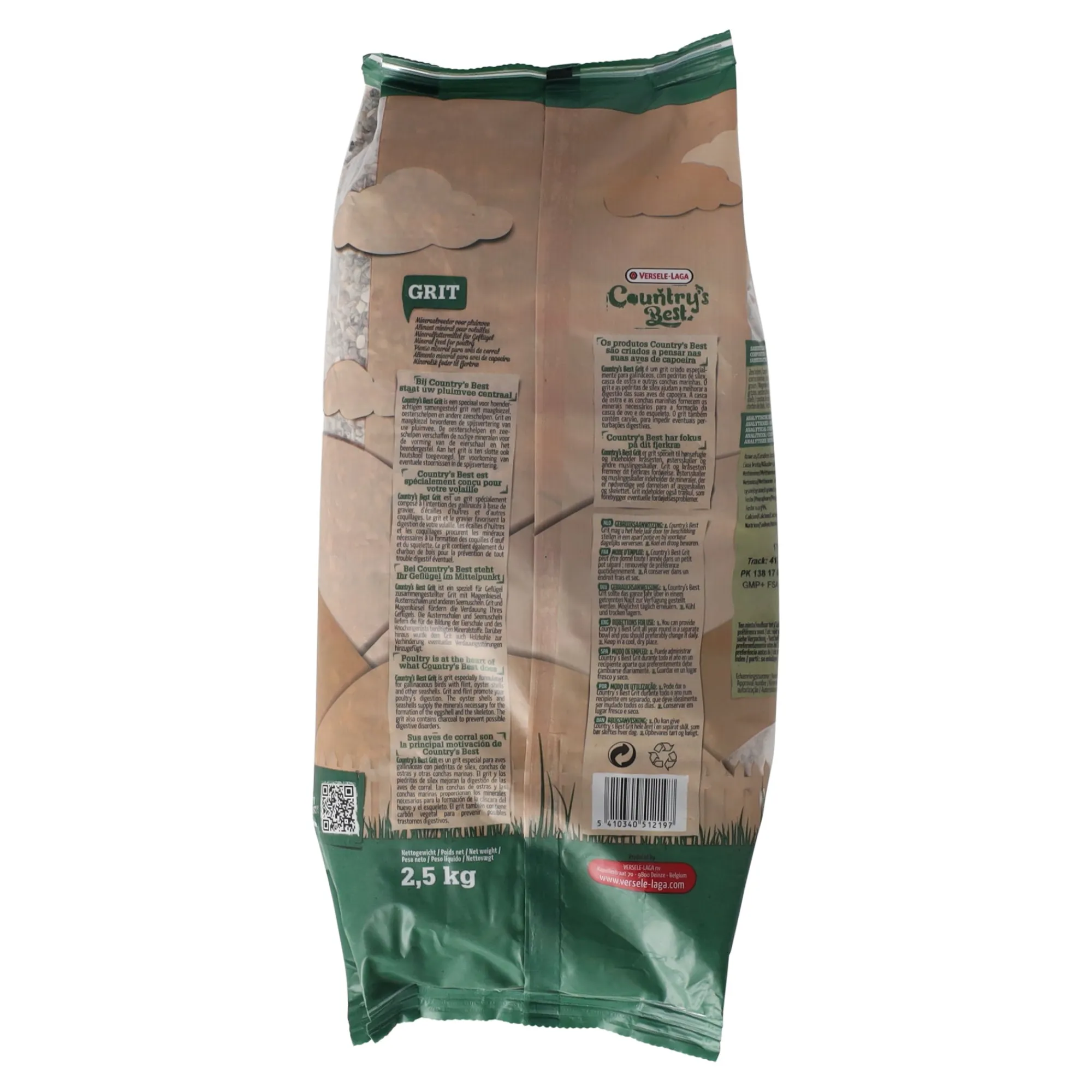 Versele Laga Kip<Pluimvee grit plus 2,5kg Country