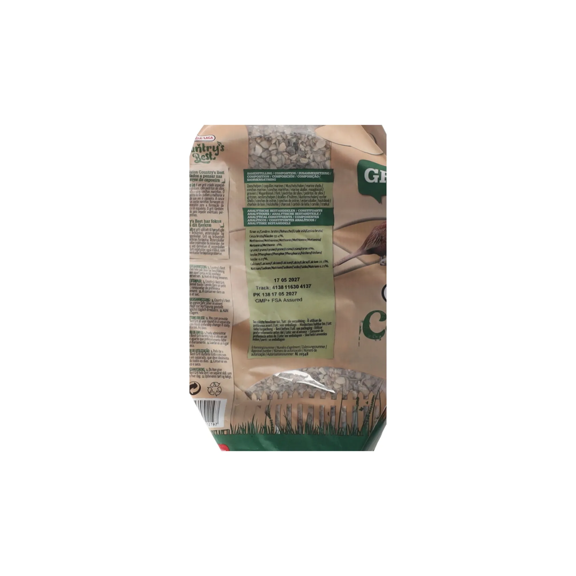 Versele Laga Kip<Pluimvee grit plus 2,5kg Country