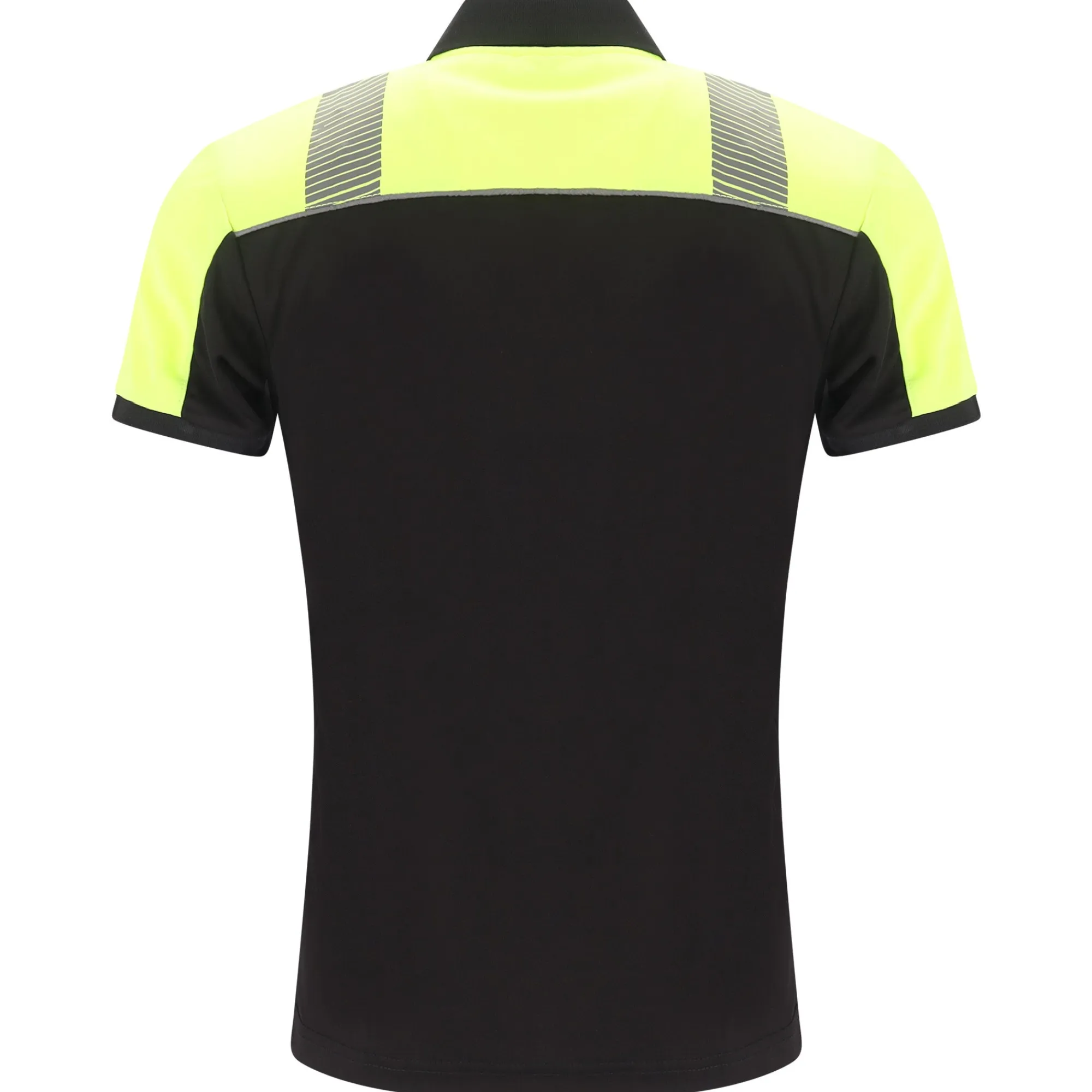 Cratex Werkshirts<Poloshirt H Maurits zwart/geel M