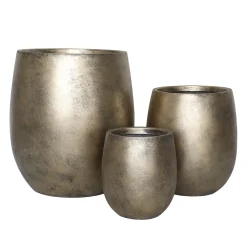 O'malley Tuindecoratie<Pot Albergo goud 26 cm